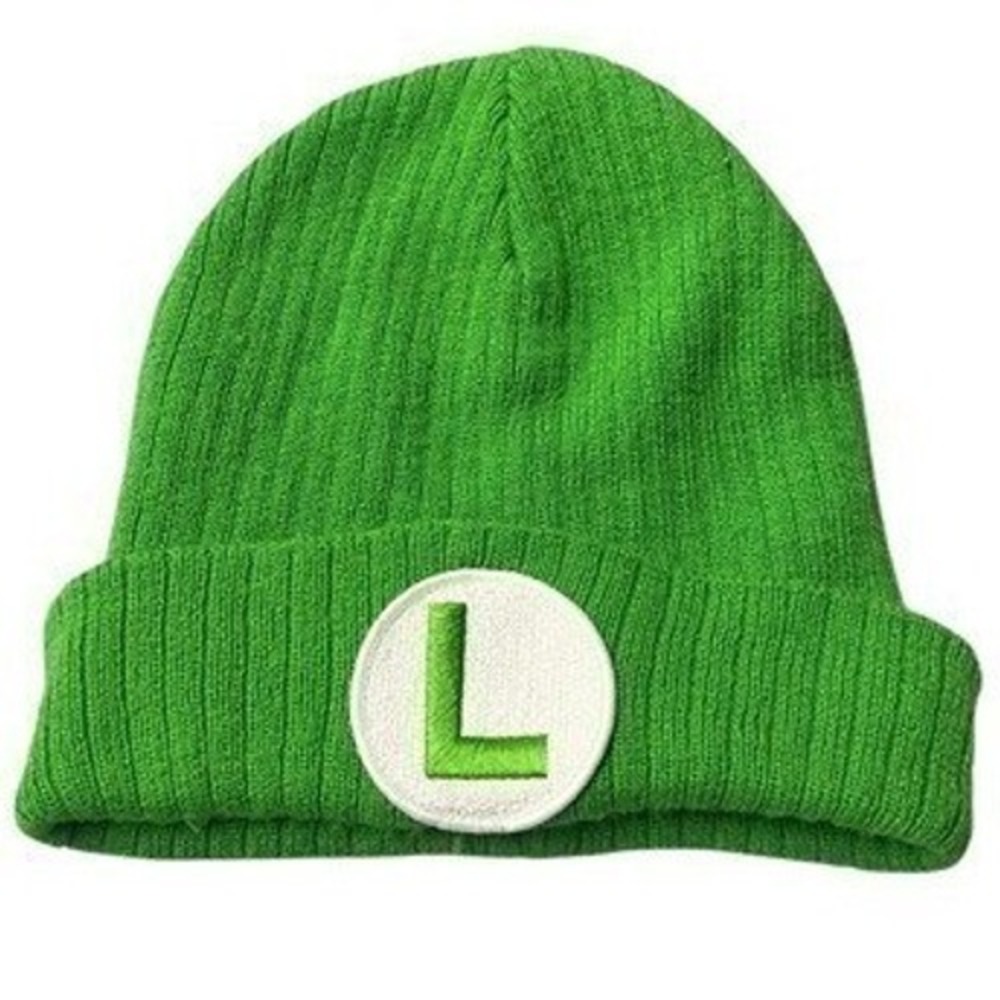 Super Mario Bros Luigi Beanie
